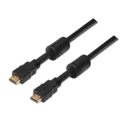 Cable HDMI 1.4 Aisens A119-0102/ HDMI Macho - HDMI Macho/ Hasta 10W/ 720Mbps/ 10m/ Negro