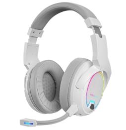 Auriculares Gaming Inalámbricos con Micrófono Mars Gaming MHW100/ Jack 3.5/ Blancos