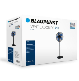 Ventilador de Pie Blaupunkt BP2009/ 45W/ 5 Aspas 40cm/ 3 velocidades