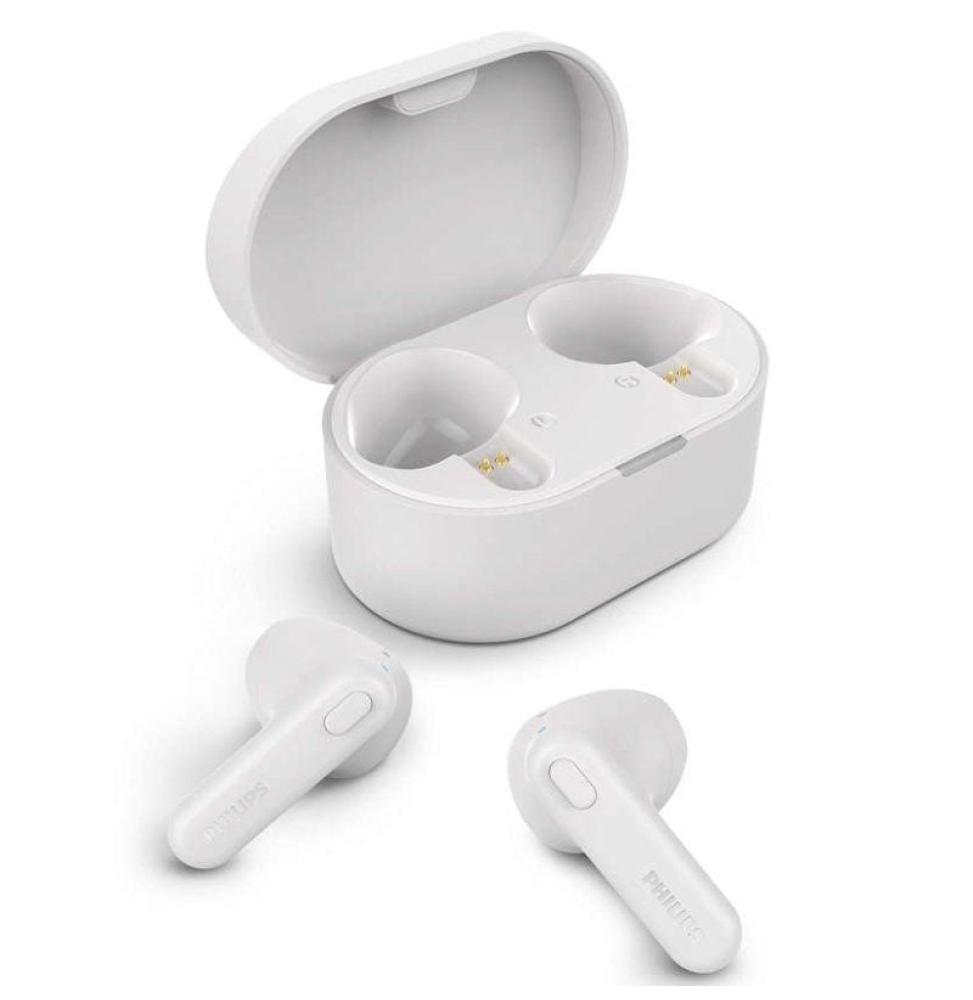 Auriculares Inalámbricos Philips TAT1138WT/ con Micrófono/ Bluetooth/ Blancos