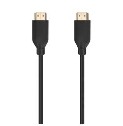 Cable HDMI 2.0 4K CCS Aisens A120-0728/ HDMI Macho - HDMI Macho/ Hasta 10W/ 2250Mbps/ 50cm/ Negro