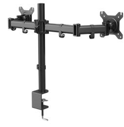 Soporte para 2 Monitores Nox Lite Dual Stand/ hasta 8kg