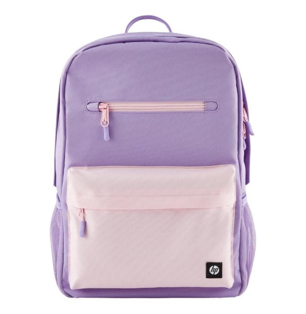 Mochila HP Campus 7J597AA para Portátiles hasta 15.6'/ Rosa Lavanda