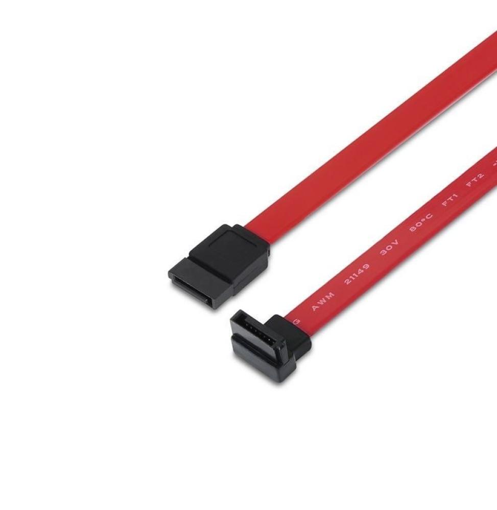 Cable SATA Aisens A130-0155/ SATA Hembra - SATA Hembra/ Hasta 0.1W/ 768Mbps/ 50cm/ Rojo