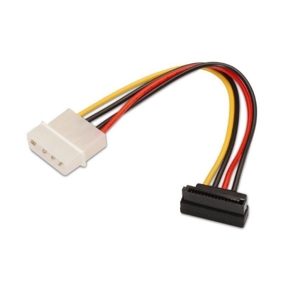 Cable Alimentación SATA Aisens A131-0160/ Molex 4 PIN Macho - SATA Hembra/ Hasta 54W/ 16cm