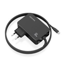 Cargador Gan de Pared Aisens ASCH-1PD90WL034-BK/ 1xUSB Tipo-C + Cable 1.8m/ 90W