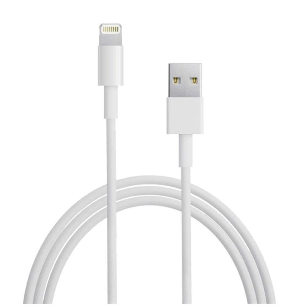 Cable USB Lightning Duracell USB5022W/ USB Macho - Lightning Macho/ 2m/ Blanco