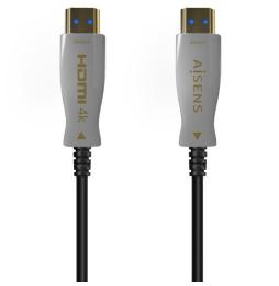 Cable HDMI 2.0 AOC 4K Aisens A148-0698/ HDMI Macho - HDMI Macho/ 100m/ Negro