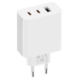 Cargador de Pared Xiaomi 67W Gan Charger 2C1A 2xUSB Tipo-C/ 1xUSB/ 67W