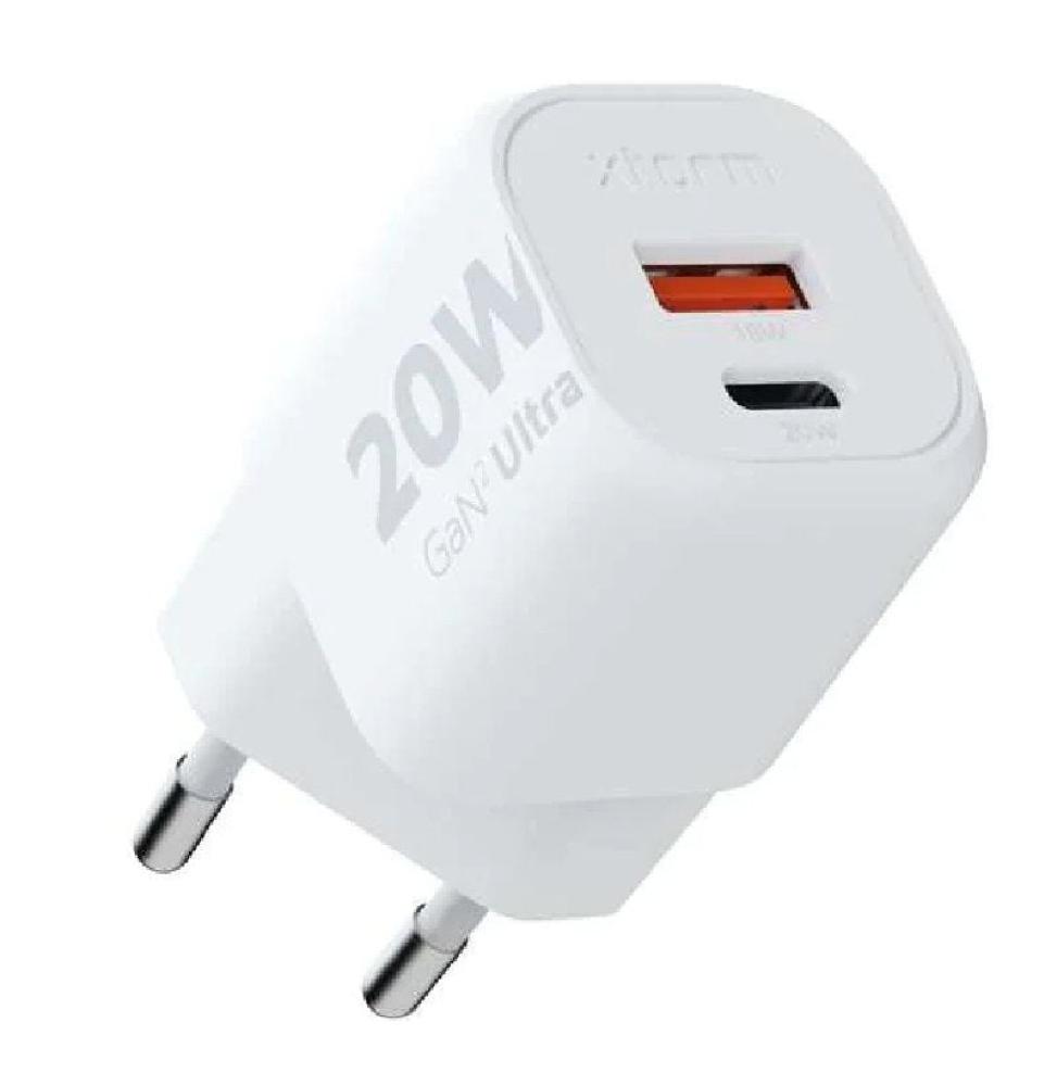 Cargador de Pared Xtorm XEC020/ 1xUSB Tipo-C/ 1xUSB/ 20W