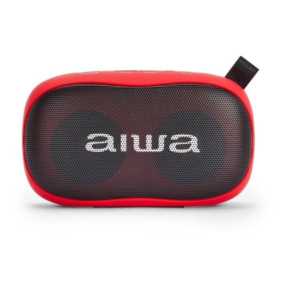 Altavoz con Bluetooth Aiwa BS-110RD/ 10W/ 2.0/ Rojo