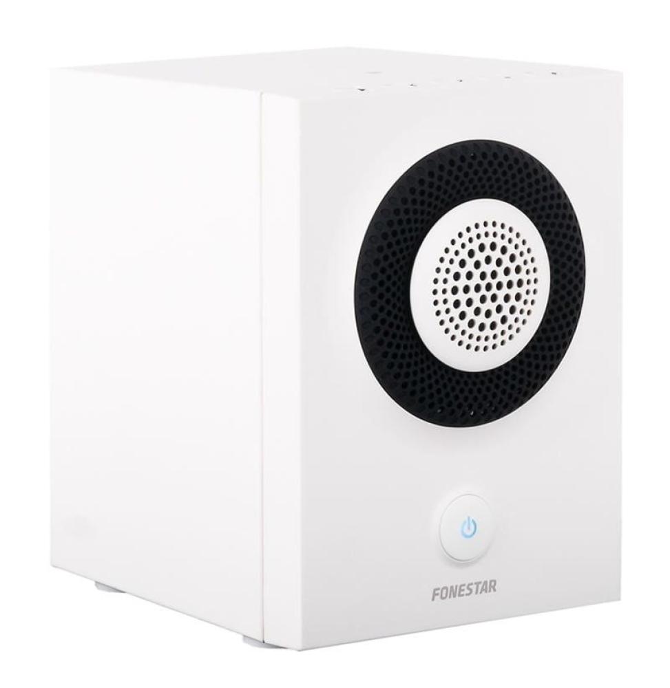 Altavoz con Bluetooth Fonestar DOTS-B/ 12W/ 1.0/ Blanco