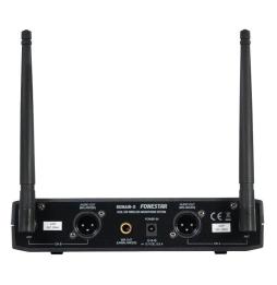 Micrófono Inalámbrico Doble Mano UHF Fonestar SONAIR-2M/ Incluye Receptor