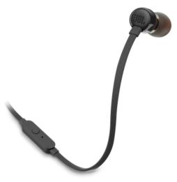 Auriculares Intrauditivos JBL Tune 160/ con Micrófono/ Jack 3.5/ Negros