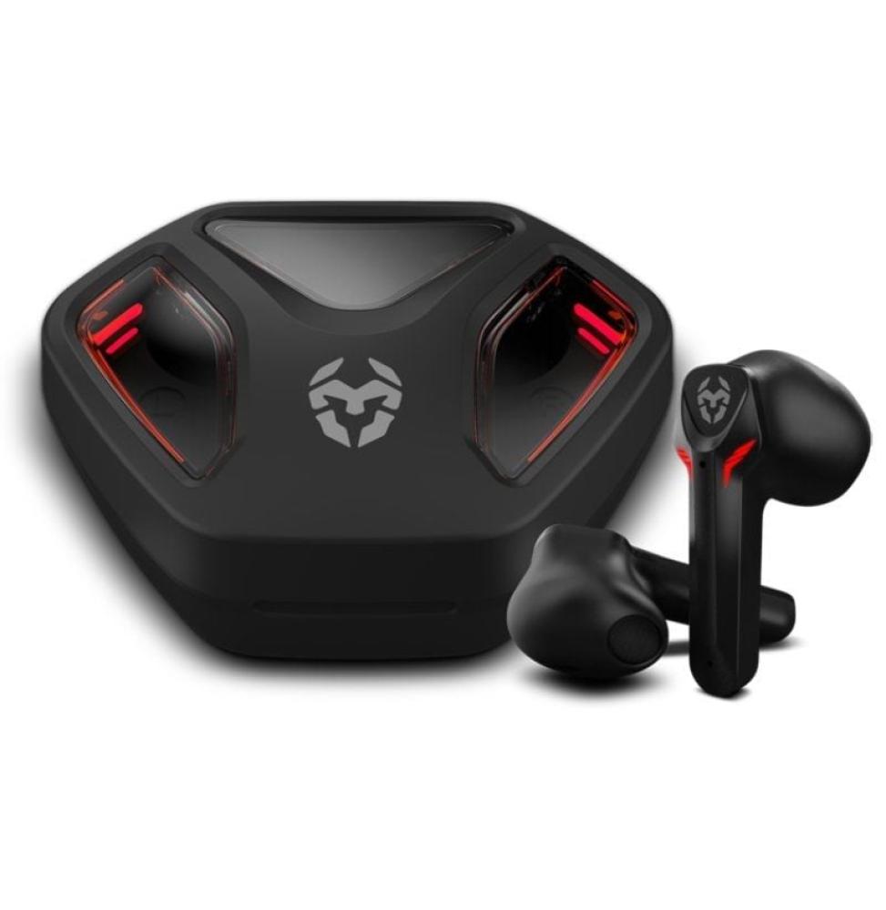 Auriculares Bluetooth Krom Kall con estuche de carga/ Autonomía 4h/ Negros