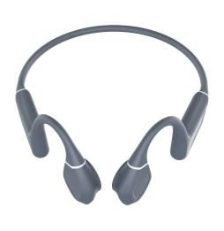 Auriculares Inalámbricos Deportivos de Conducción Ósea Leotec Osea Kuri/ con Micrófono/ Bluetooth/ Grises