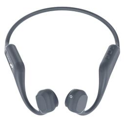 Auriculares Inalámbricos Deportivos de Conducción Ósea Leotec Osea Kuri/ con Micrófono/ Bluetooth/ Grises