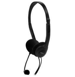 Auriculares Nox Voice One/ con Micrófono/ Jack 3.5/ Negros