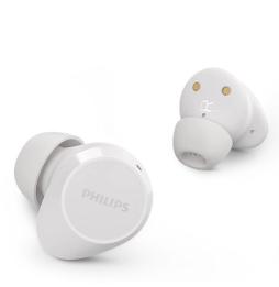 Auriculares Bluetooth Philips TAT1209 con estuche de carga/ Autonomía 6h/ Blancos