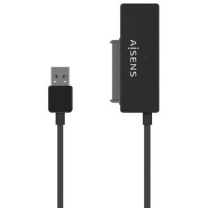 Adaptador para Discos Duros 2.5'/3.5' Aisens ASE-35A01B/ USB 3.0 - SATA/ con Alimentador