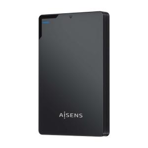 Caja Externa para Disco Duro de 2.5' Aisens ASE-2520B/ USB 3.1/ Sin tornillos