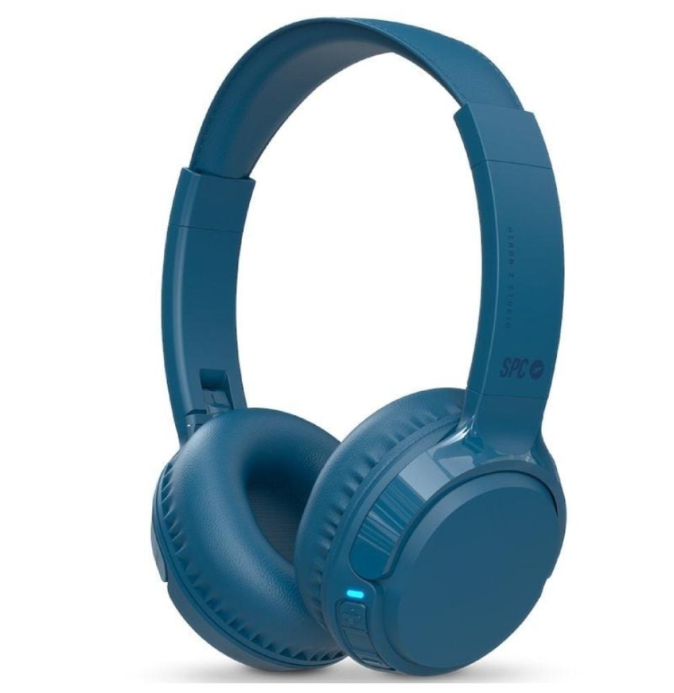 Auriculares Inalámbricos SPC Heron 2 Studio/ con Micrófono/ Bluetooth/ Azules