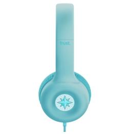 Auriculares Infantiles Trust Nouna Kids/ con Micrófono/ Azules