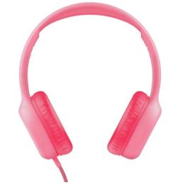 Auriculares Infantiles Trust Nouna Kids/ con Micrófono/ Rosas