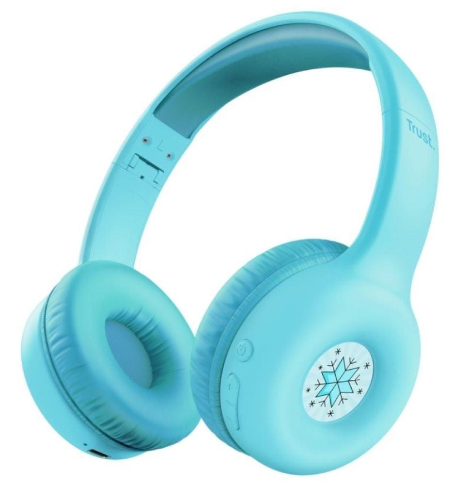 Auriculares Infantiles Inalámbricos Trust Nouna Kids/ con Micrófono/ Azules