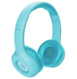 Auriculares Infantiles Inalámbricos Trust Nouna Kids/ con Micrófono/ Azules