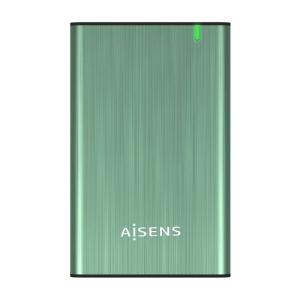 Caja Externa para Disco Duro de 2.5' Aisens ASE-2525SGN/ USB 3.0/ Sin tornillos