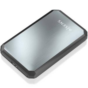 Caja Externa para Disco Duro de 2.5' Aisens ASE-2529B/ USB 3.1/ Sin tornillos