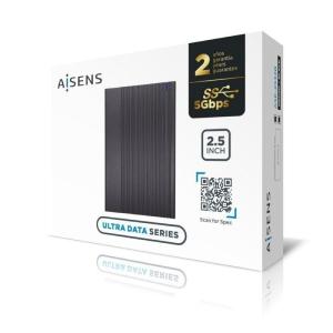 Caja Externa para Disco Duro de 2.5' Aisens ASE-2532B/ USB 3.1 Gen1