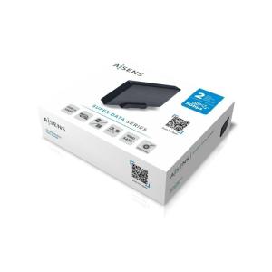 Caja Externa para Disco Duro de 3.5' Aisens ASE-3530B/ USB 3.1