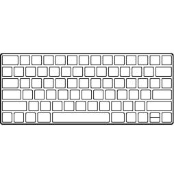 Teclado Inalámbrico Apple Magic Keyboard/ Plata