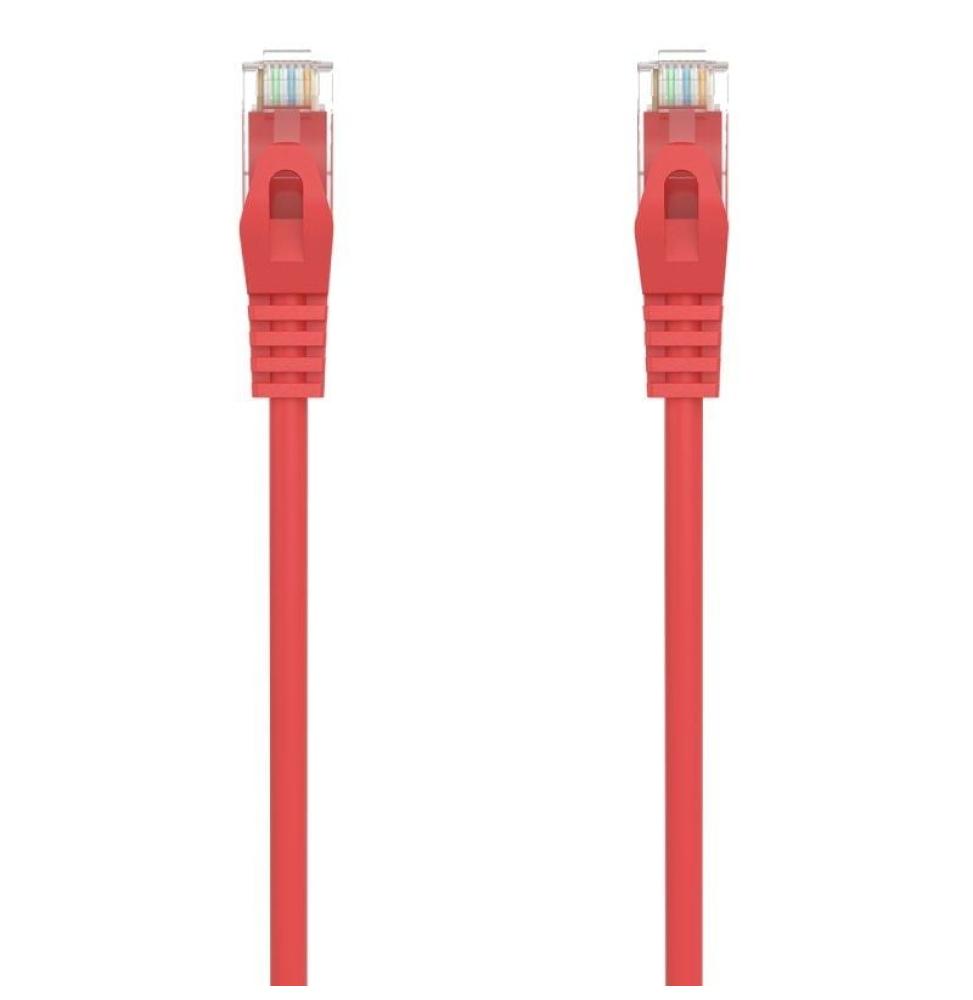 Cable de Red RJ45 AWG24 UTP Aisens A145-0557 Cat.6A/ LSZH/ 30cm/ Rojo