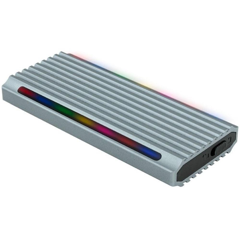 Caja Externa para Disco SSD M.2 NVMe TooQ TQE-2221G/ USB 3.1 Gen2/ Sin tornillos