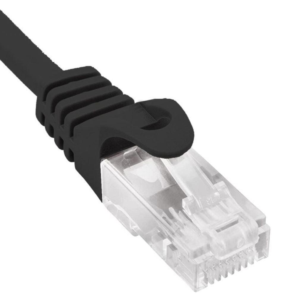 Cable de Red RJ45 UTP Phasak PHK 1752 Cat.6/ 25cm/ Negro