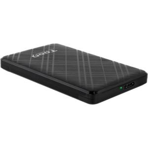 Caja Externa para Disco Duro de 2.5' TooQ TQE-2500B/ USB 3.1/ Sin Tornillos