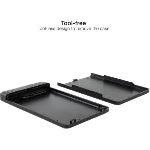 Caja Externa para Disco Duro de 2.5' TooQ TQE-2500B/ USB 3.1/ Sin Tornillos