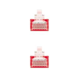 Cable de Red RJ45 UTP Nanocable 10.20.0403-R Cat.6/ 3m/ Rojo