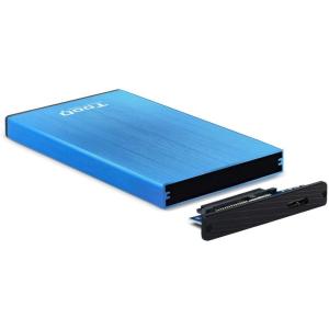 Caja Externa para Disco Duro de 2.5' TooQ TQE-2527BL/ USB 3.1