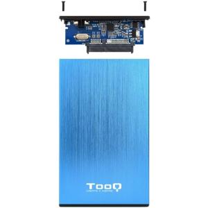 Caja Externa para Disco Duro de 2.5' TooQ TQE-2527BL/ USB 3.1