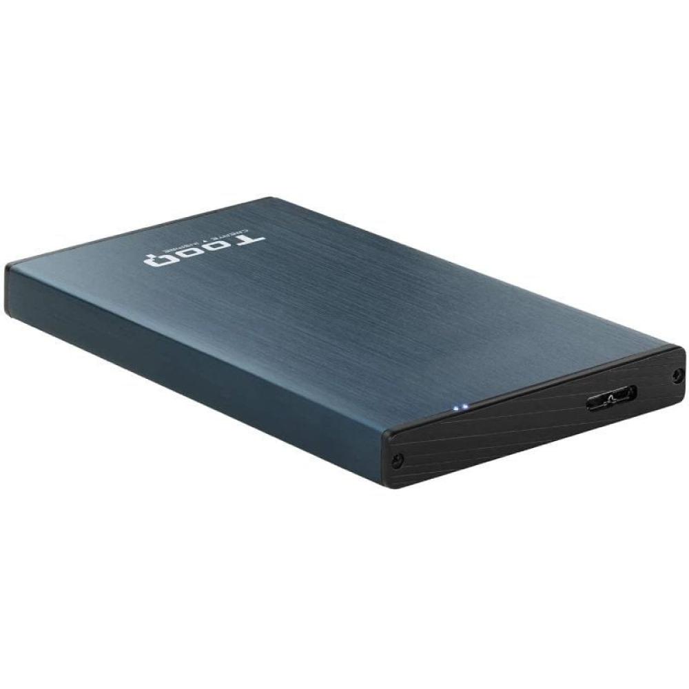 Caja Externa para Disco Duro de 2.5' TooQ TQE-2527PB/ USB 3.1