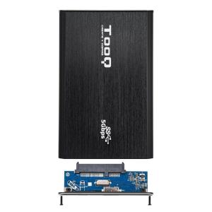 Caja Externa para Disco Duro de 2.5' TooQ TQE-2529B/ USB 3.1