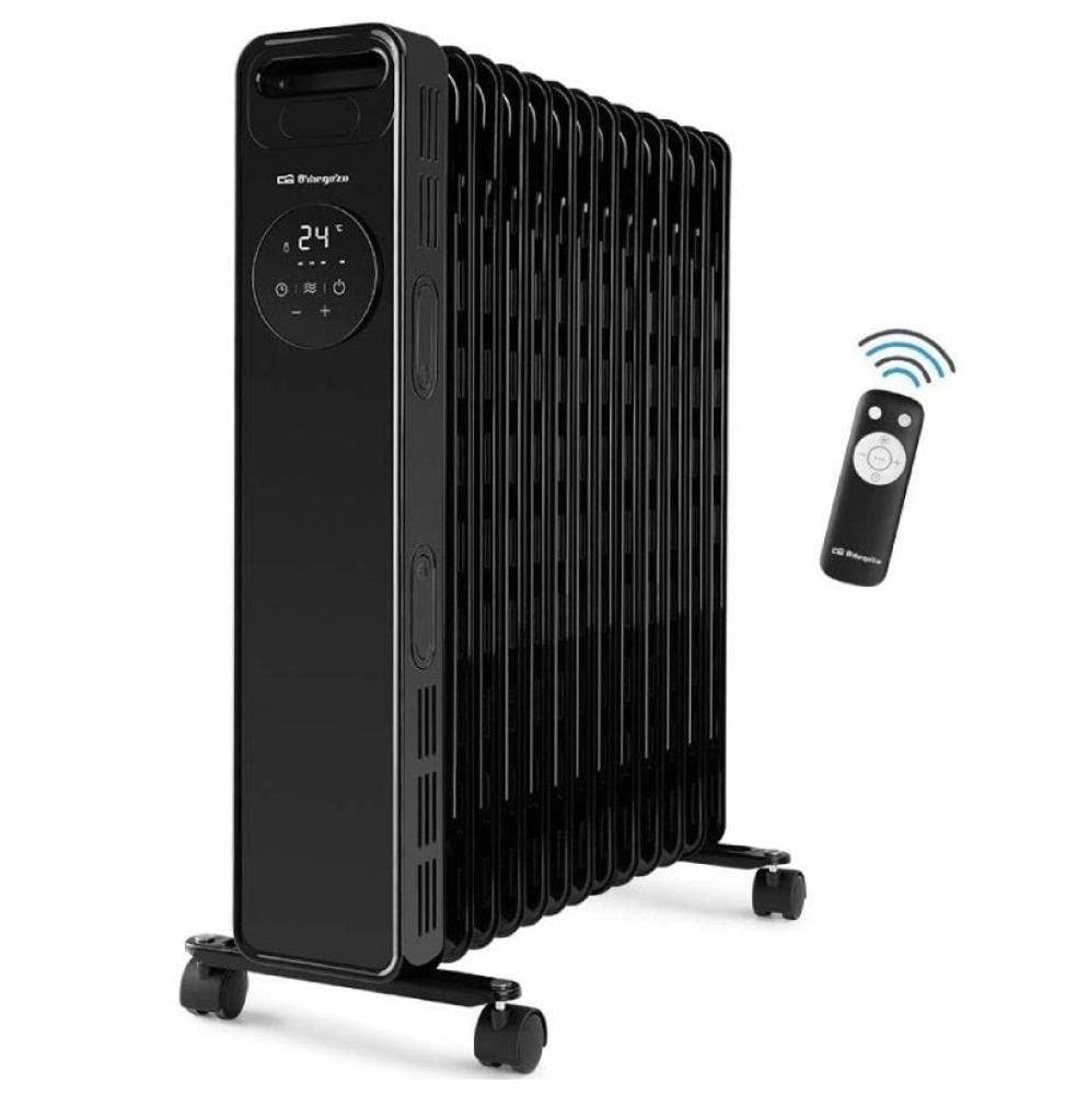 Radiador de Aceite Orbegozo RAD 2510/ 3 Potencias/ 2500W/ 9 Elementos Caloríficos