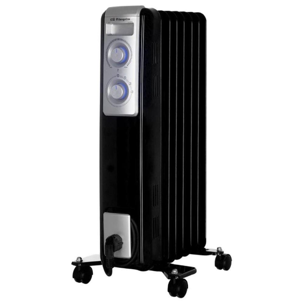 Radiador de Aceite Orbegozo RN 1500/ 3 Potencias/ 1500W/ 7 Elementos Caloríficos