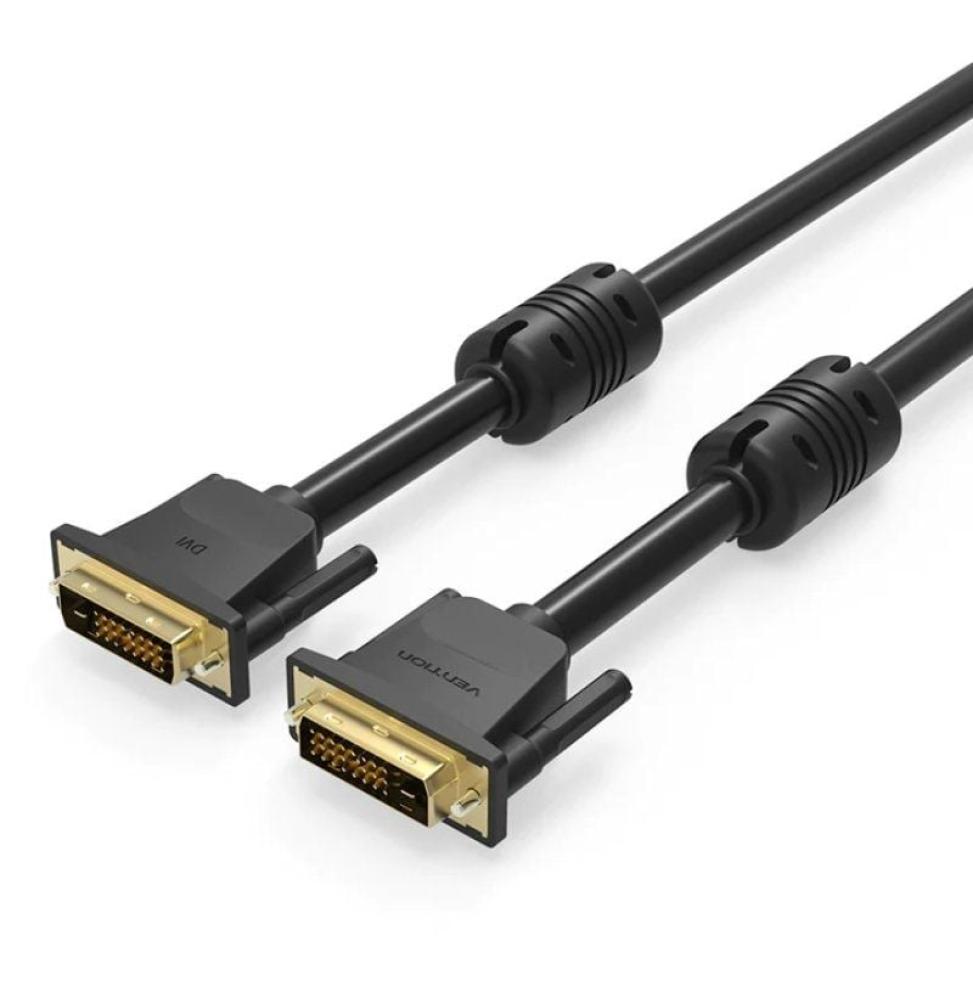 Cable DVI Vention EAABF/ DVI-D Macho - DVI-D Macho/ 1m/ Negro