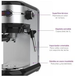 Cafetera Expreso Grunkel CAFPRESOH-20/ 1450W/ 20 Bares