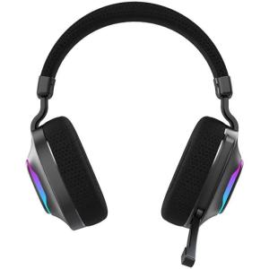 Auriculares Gaming con Micrófono Hiditec Vortex ARGB/ Jack 3.5/ Bluetooth/ Negros